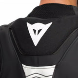 Dainese Super Speed 4 – Giacca Moto in Pelle Traforata Uomo Black-Matt/White