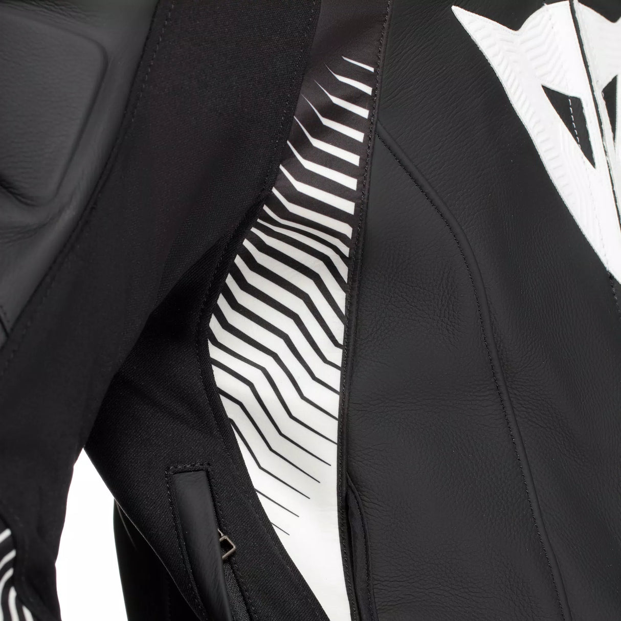 Dainese Super Speed 4 – Giacca Moto in Pelle Traforata Uomo Black-Matt/White