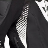 Dainese Super Speed 4 – Giacca Moto in Pelle Traforata Uomo Black-Matt/White