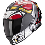 SCORPION EXO-491 PIRATE Rosso – Casco Integrale Moto ECE 22.06