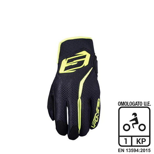 GUANTI ESTIVI UOMO FIVE RS5 AIR FLUO YELLOW