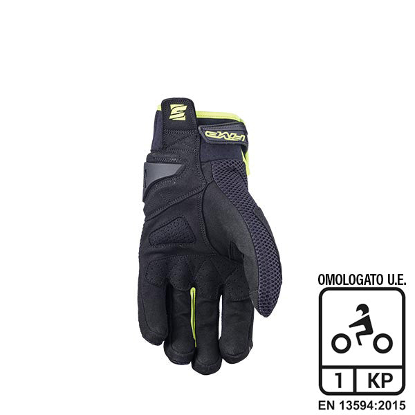 GUANTI ESTIVI UOMO FIVE RS5 AIR FLUO YELLOW