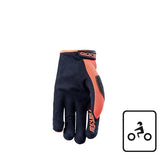 GUANTI FIVE CROSS ENDURO MXF3 NERO ARANCIONE FLUO