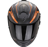 EXO-491 KRIPTA Nero Arancione Bianco – Casco Integrale Moto ECE 22.06