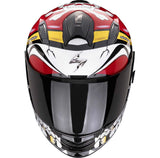 SCORPION EXO-491 PIRATE Rosso – Casco Integrale Moto ECE 22.06