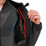Dainese Super Speed 4 – Giacca Moto in Pelle Traforata Uomo Black-Matt/White