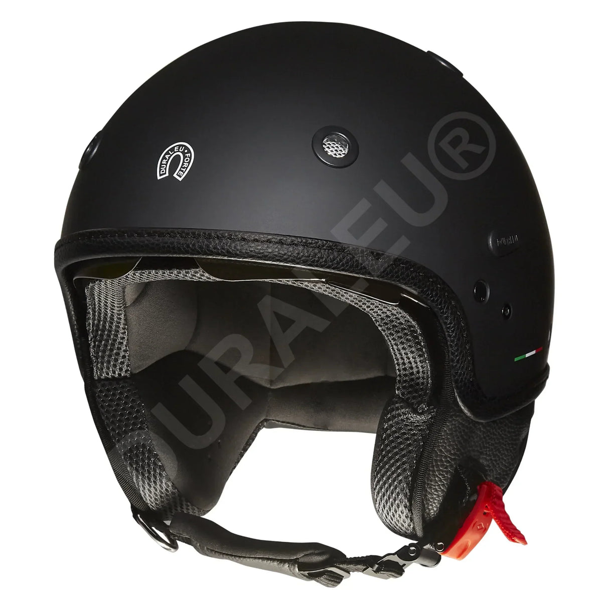 DURALEU NUDO CASCO JET  CON DOPPIA VISIERA alexmotostore