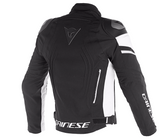 Dainese Racing 3 D-Dry® – Giacca Moto Impermeabile Black/Black/White