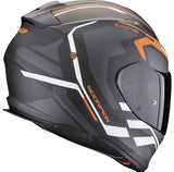 EXO-491 KRIPTA Nero Arancione Bianco – Casco Integrale Moto ECE 22.06