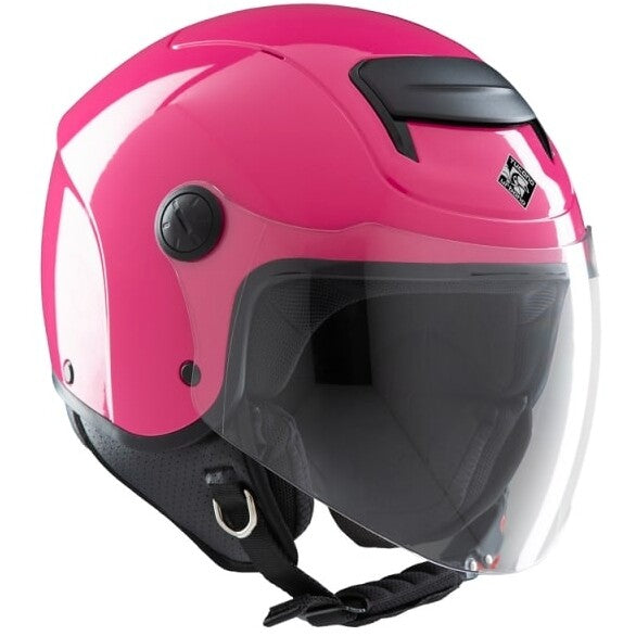Casco Jet Bambini  EL'KID Glossy Pink Taglia Unica