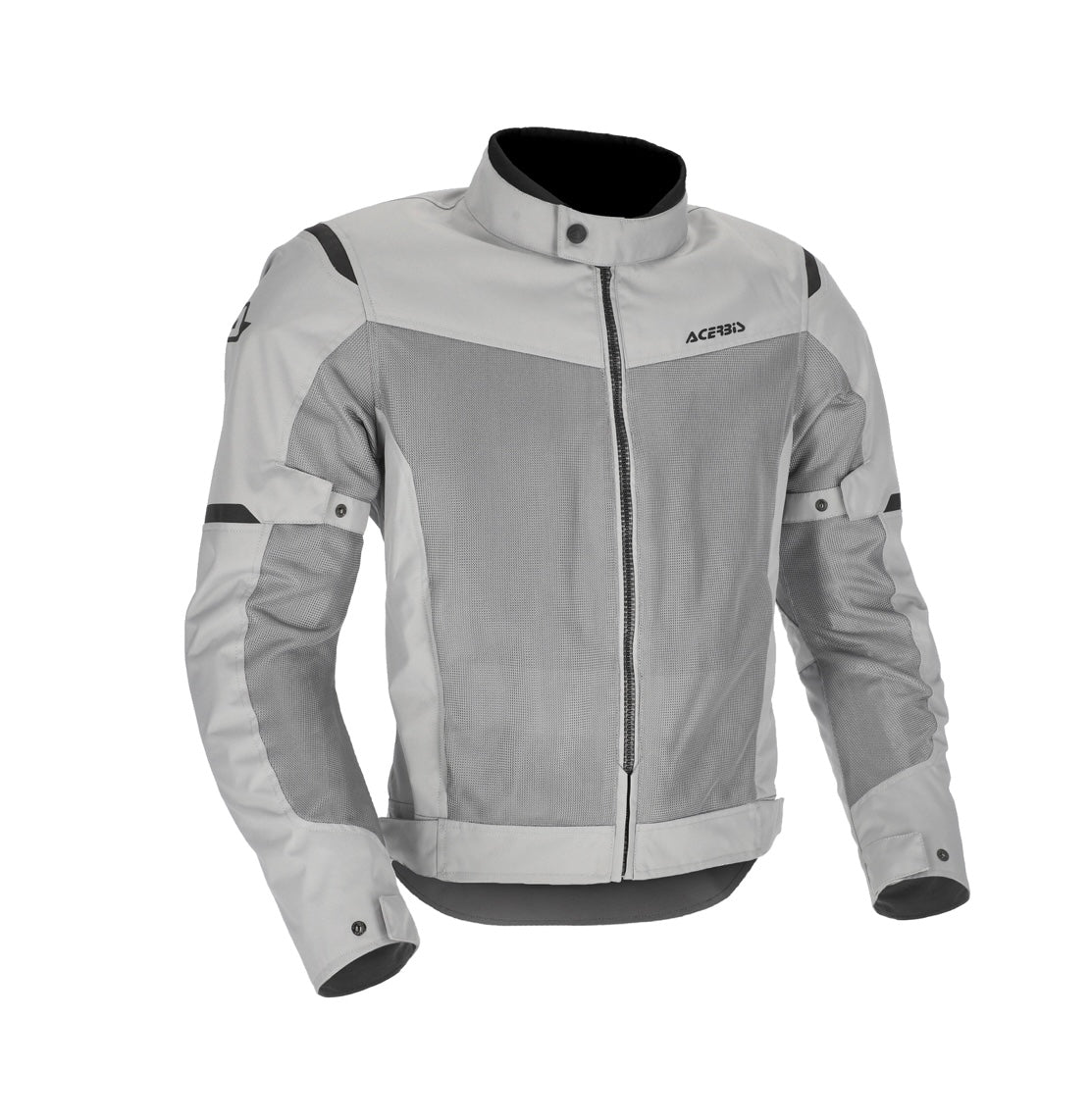 Giacca Moto Estiva Certificata Classe AA CE Uomo Acerbis RAMSEY VENTED 2.0 GRIGIO
