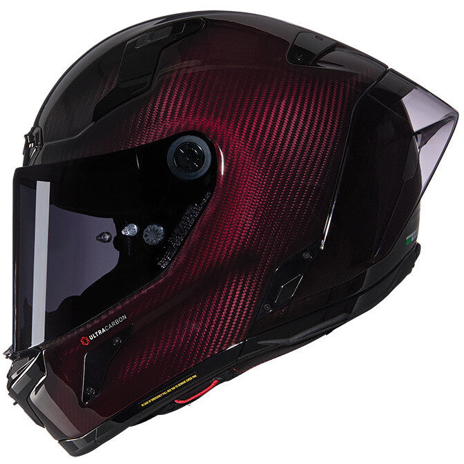 Nolan X-804 RS Carbon Liquido Rosso 326 – Casco Integrale Racing in Fibra di Carbonio ECE 22.06