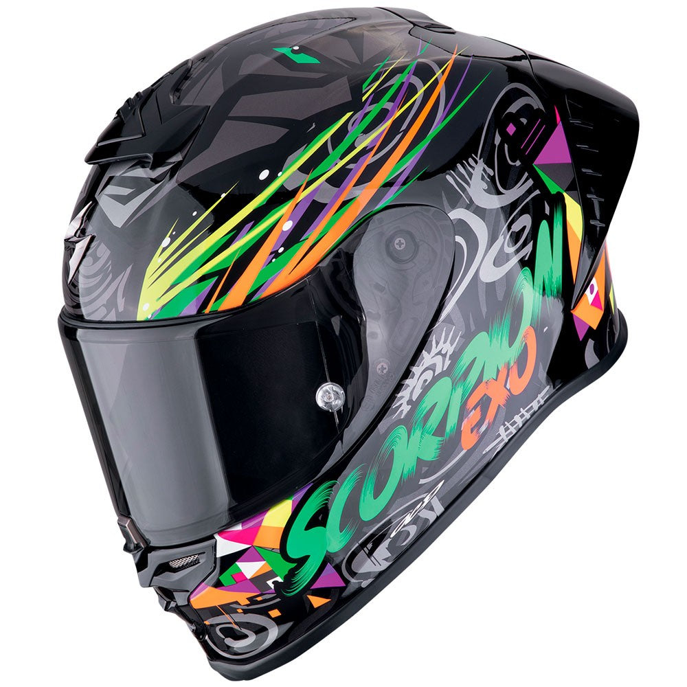 EXO-R1 EVO II AIR SAVAGE BLACK GREEN ORANGE