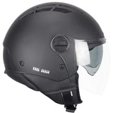 CGM 116A Air Nero Opaco  – Casco Jet Moto ECE 22.06