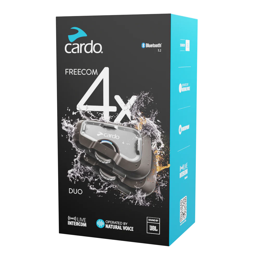 FREECOM 4X - DOPPIO INTERFONO BLUETOOTH