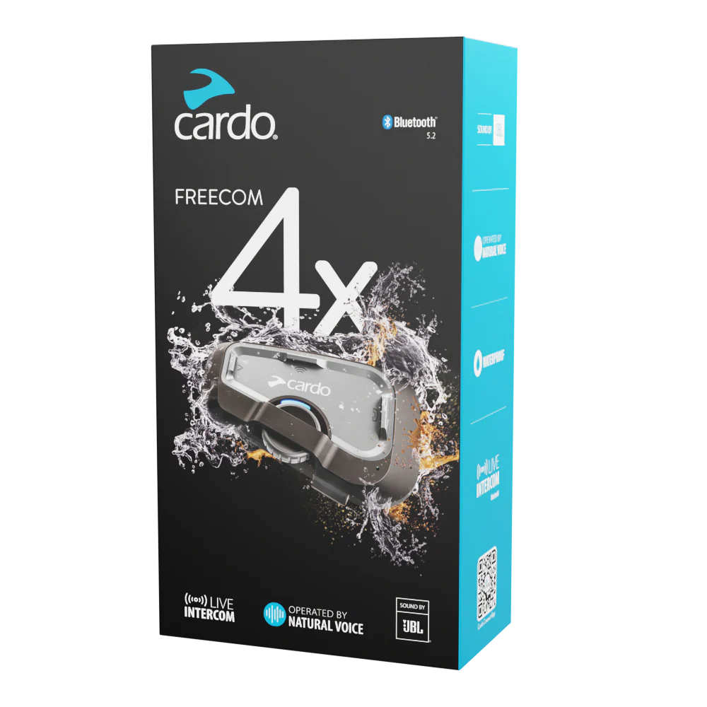 FREECOM 4X - SINGLE INTERFONO BLUETOOTH