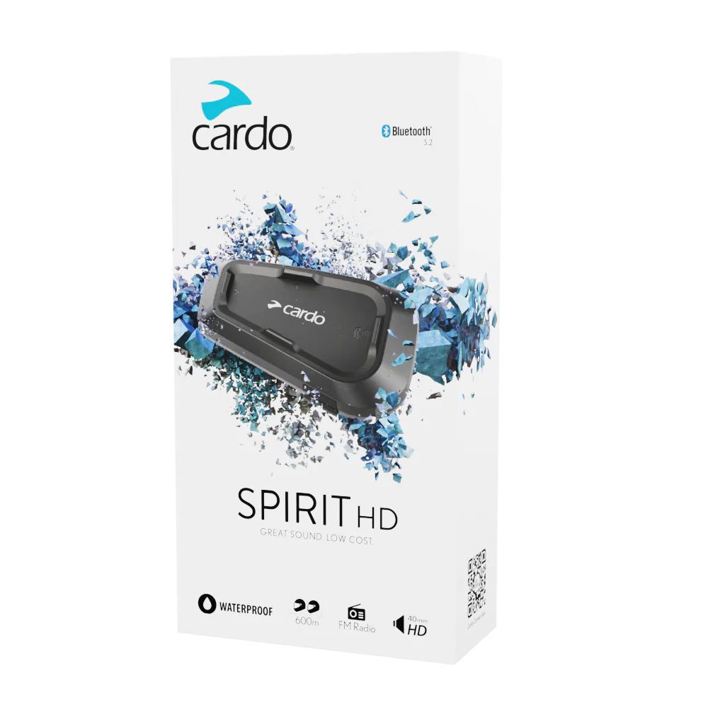 CARDO SPIRIT HD BLUETOOTH INTERFONO