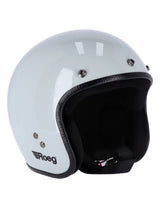 Casco Jet Vintage Roeg JETT 2.0 Fibra ECE 22.06 FOG WHITE