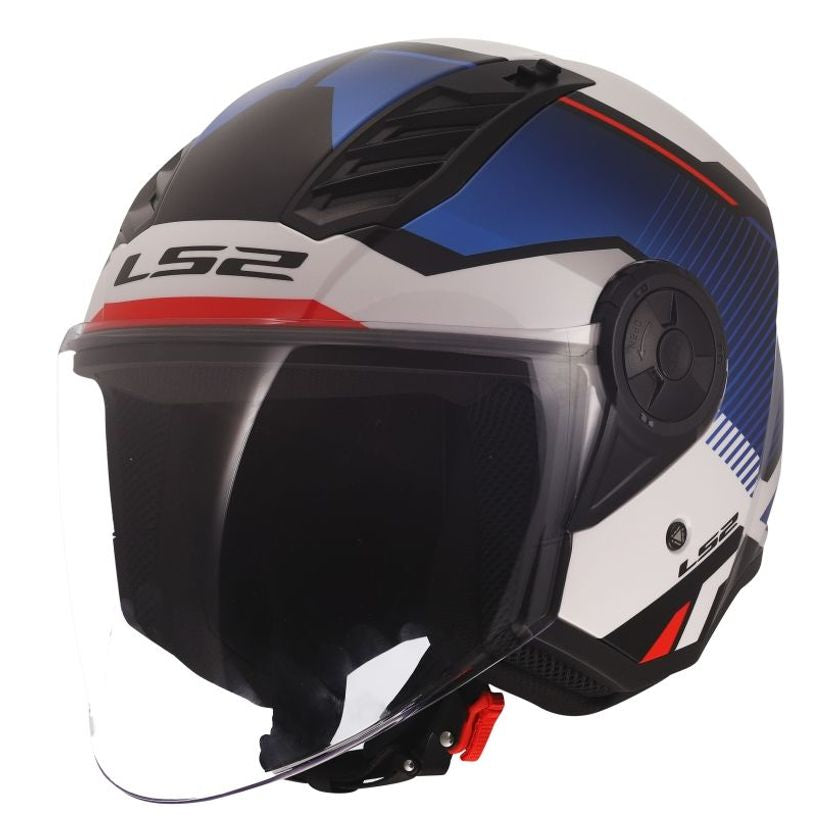 LS2 OF616 AIRFLOW II SOLAR WHITE BLUE RED-06