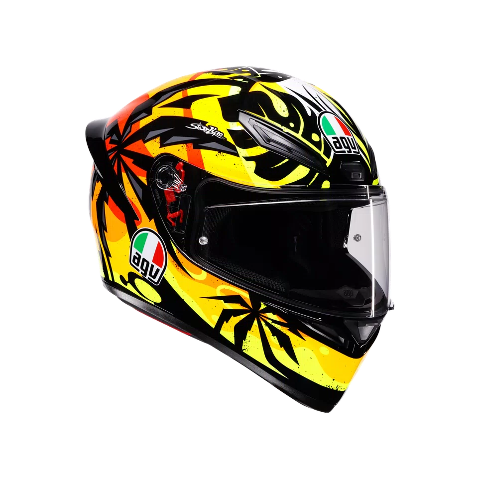 AGV K1 S TROPICRUSH BLACK/ORANGE – Casco Integrale Moto ECE 22.06