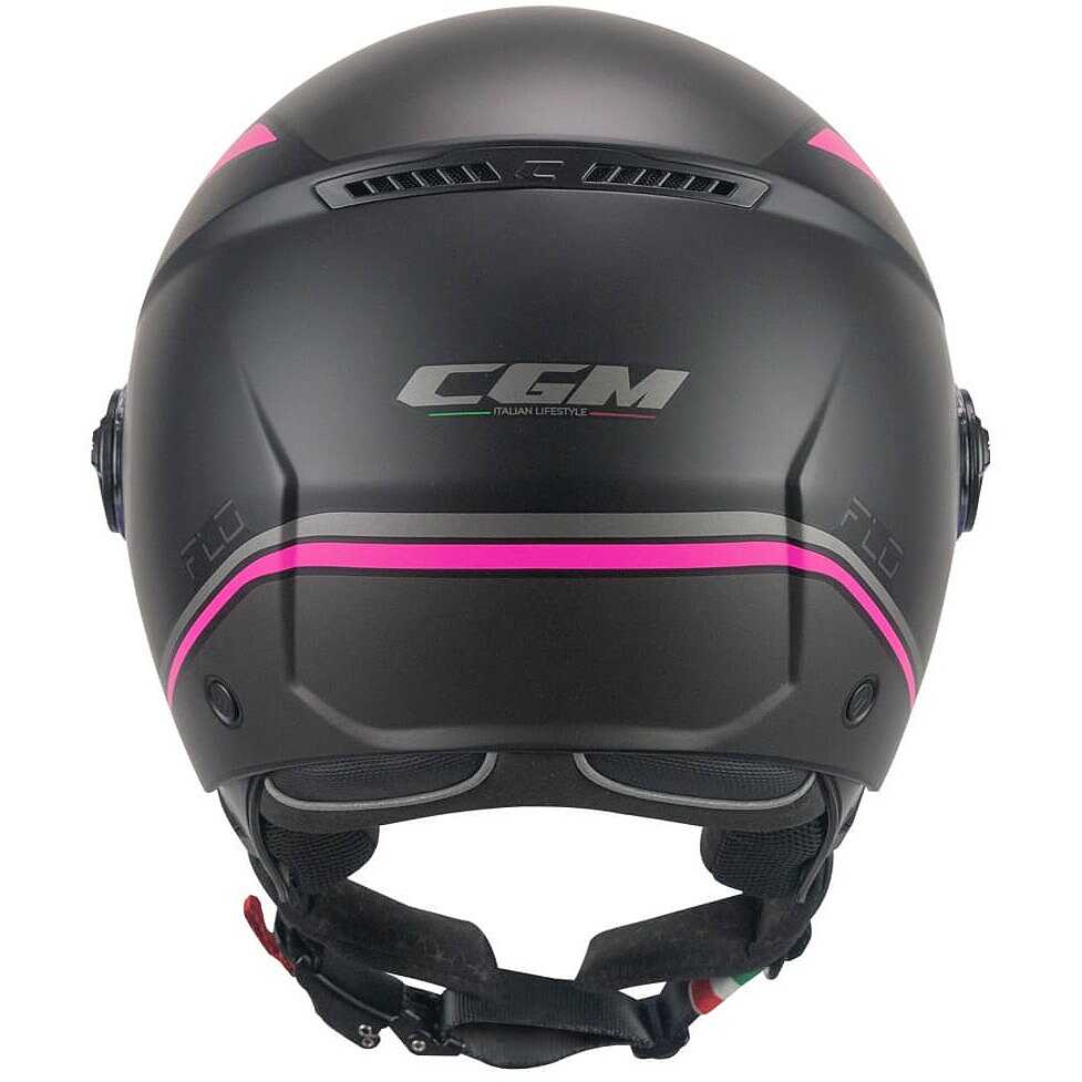 167M FLO DOT Nero Fucsia fluo opaco lunga