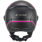 167M FLO DOT Nero Fucsia fluo opaco lunga