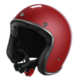 Casco Jet Stormer Quartz Vintage ECE 22.06 GLITTER RED GLOSSY