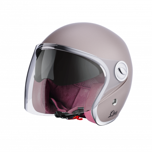Casco Jet vintage Stormer Clyde ECE 22.06 CHAMPAGNE