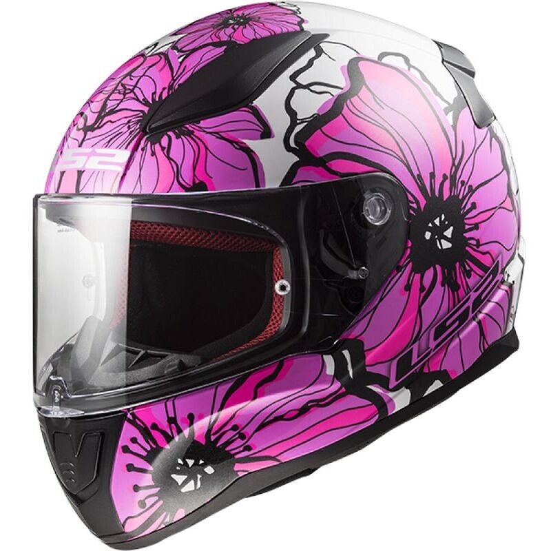 LS2 FF353 RAPID II POPPIES PINK-06