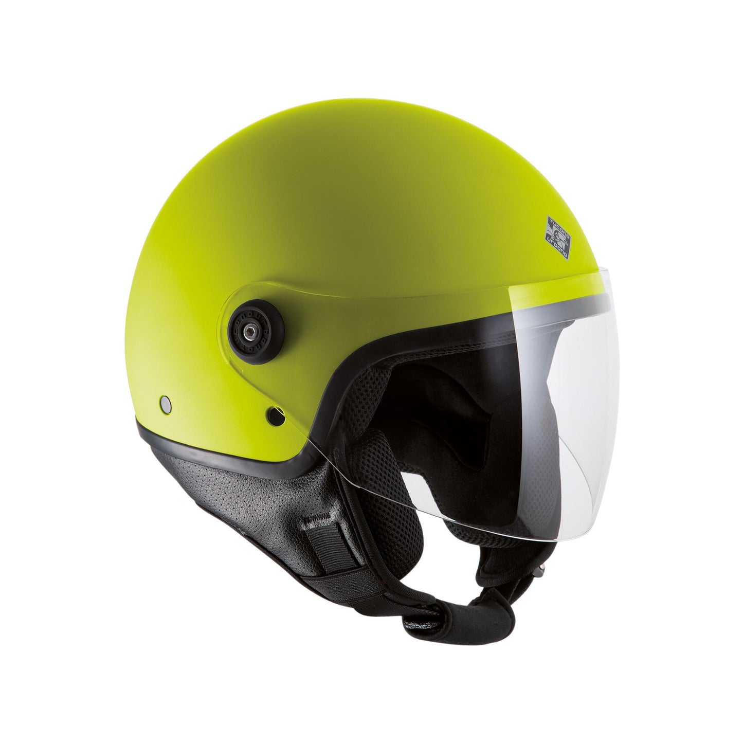 Casco Demi-jet EL'JETTIN Giallo Hi-Vis Opaco