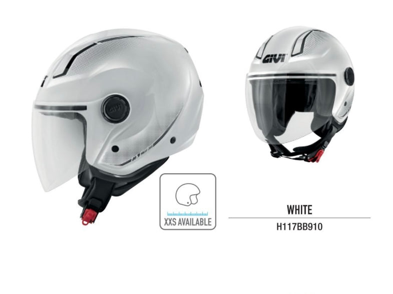 GIVI CASCO D-JET 11.7B BIANCO LUCIDO