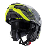 GIVI CASCO Modulare x23 protect matt TITANIUM/BKACK/YELLOW