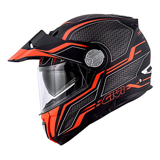 CASCO X33 LAYERS MATT BLACK/ORANGE