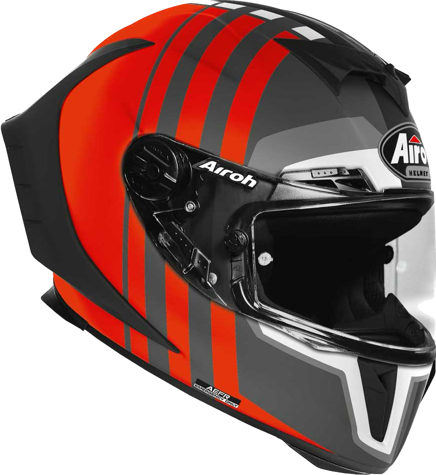 Airoh GP 550 S Casco Integrale In Carbonio e Kevlar - SKYLINE ORANGE MATT