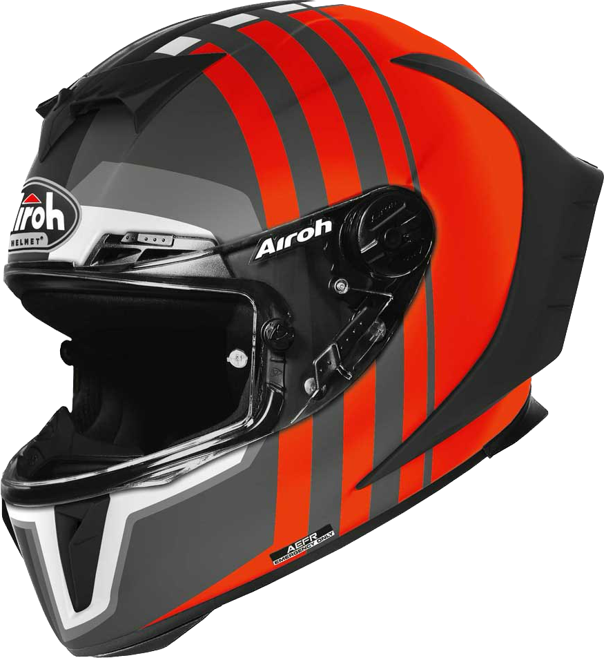 Airoh GP 550 S Casco Integrale In Carbonio e Kevlar - SKYLINE ORANGE MATT