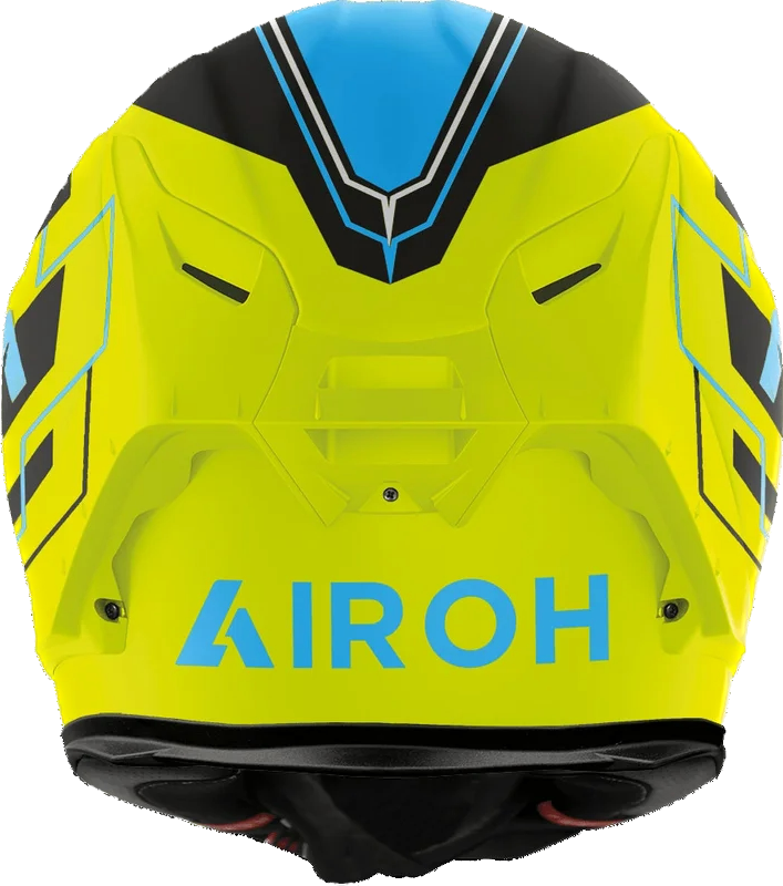 Airoh GP 550 S Casco Integrale In Carbonio e Kevlar - CHALLENGE BLUE YELLOW MATT