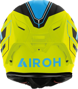 Airoh GP 550 S Casco Integrale In Carbonio e Kevlar - CHALLENGE BLUE YELLOW MATT