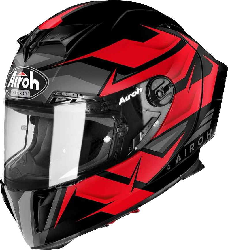 Airoh GP 550 S Casco Integrale In Carbonio e Kevlar - WANDER RED MATT