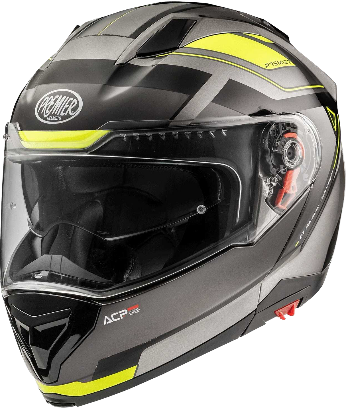 Premier DELTA EVO, Casco Modulare Con Visierino Parasole e Doppia Omologazione P/J - AS Y 17