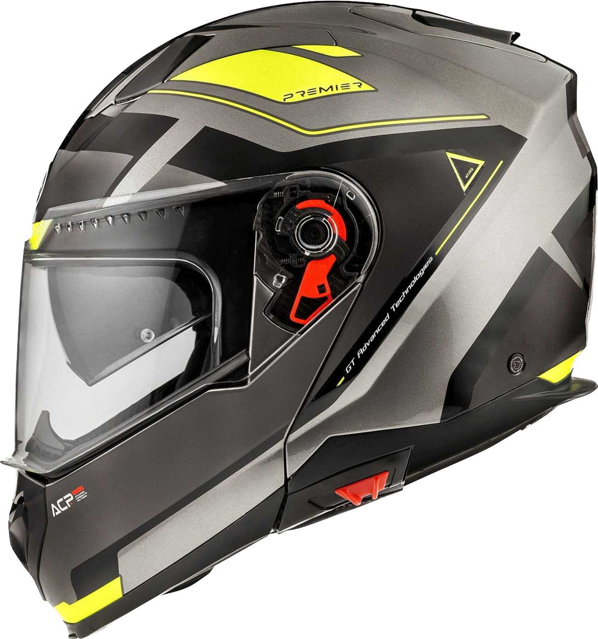 Premier DELTA EVO, Casco Modulare Con Visierino Parasole e Doppia Omologazione P/J - AS Y 17