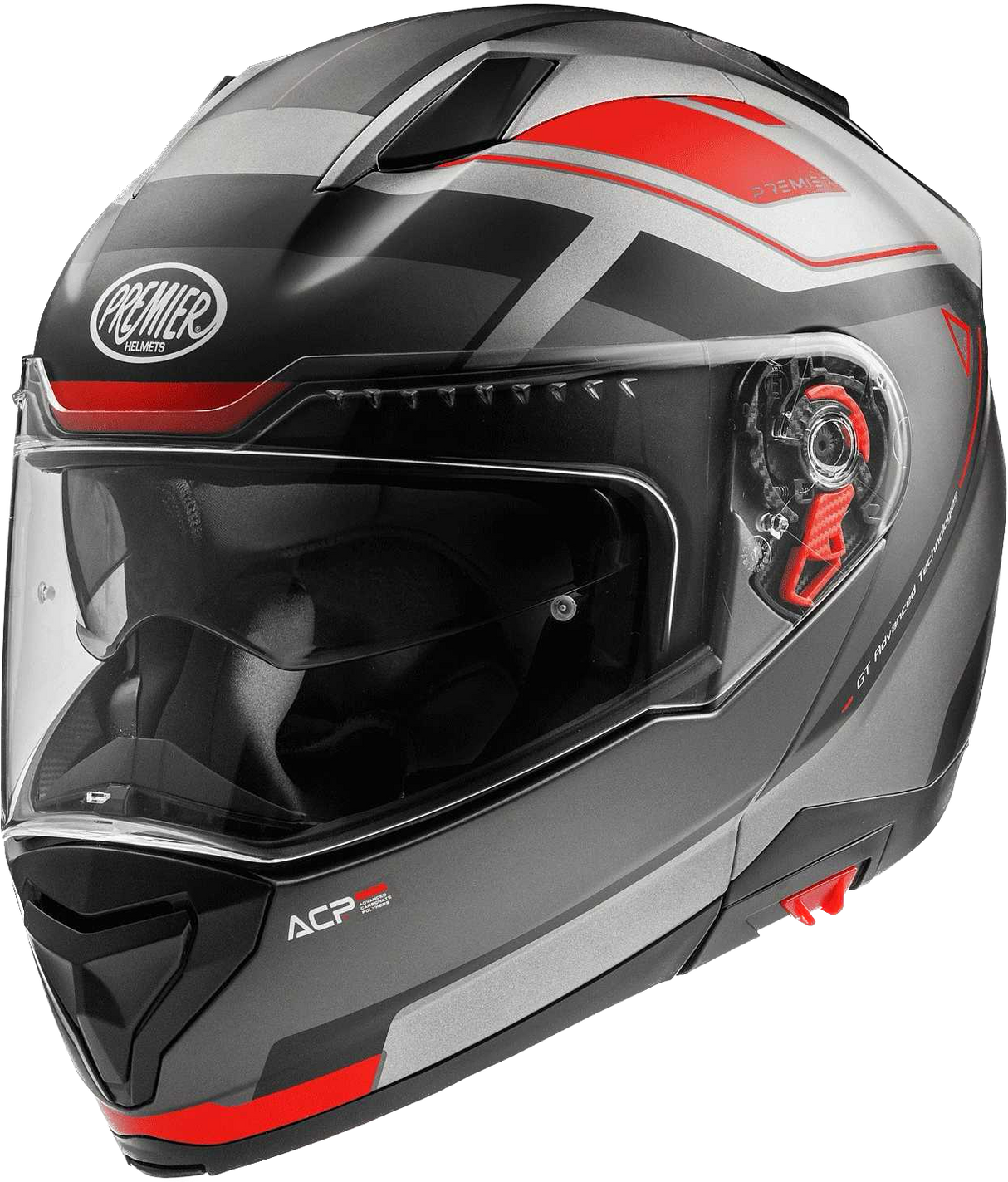 Premier DELTA EVO, Casco Modulare Con Visierino Parasole e Doppia Omologazione P/J - AS 17 BM