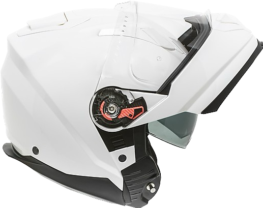 Premier DELTA, Casco Modulare Con Visierino Parasole - BIANCO LUCIDO