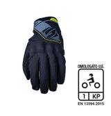 GUANTI FIVE RS WP BLACK/FLUO YELLOW