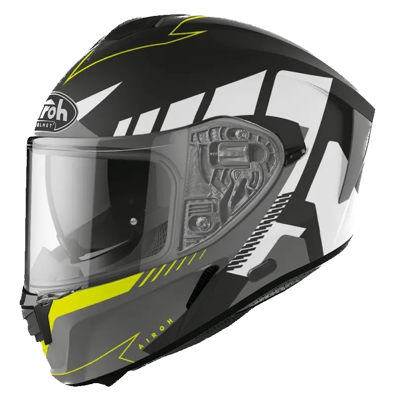 Airoh SPARK Casco Integrale Con Visierino Parasole - SPARK RISE BLACK