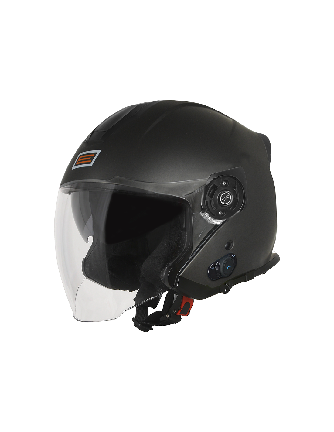 Casco Jet Bluetooth per moto, certificato ECE, casco con Bluetooth integrato, casco jet per scooter, casco jet per uomo e donna con doppia visiera B, XXL (63-64cm Casco Jet Bluetooth per moto, certificato ECE, casco con Bluetooth integrato, casco jet per scooter, casco jet per uomo e donna con doppia visiera B, XXL (63-64cm