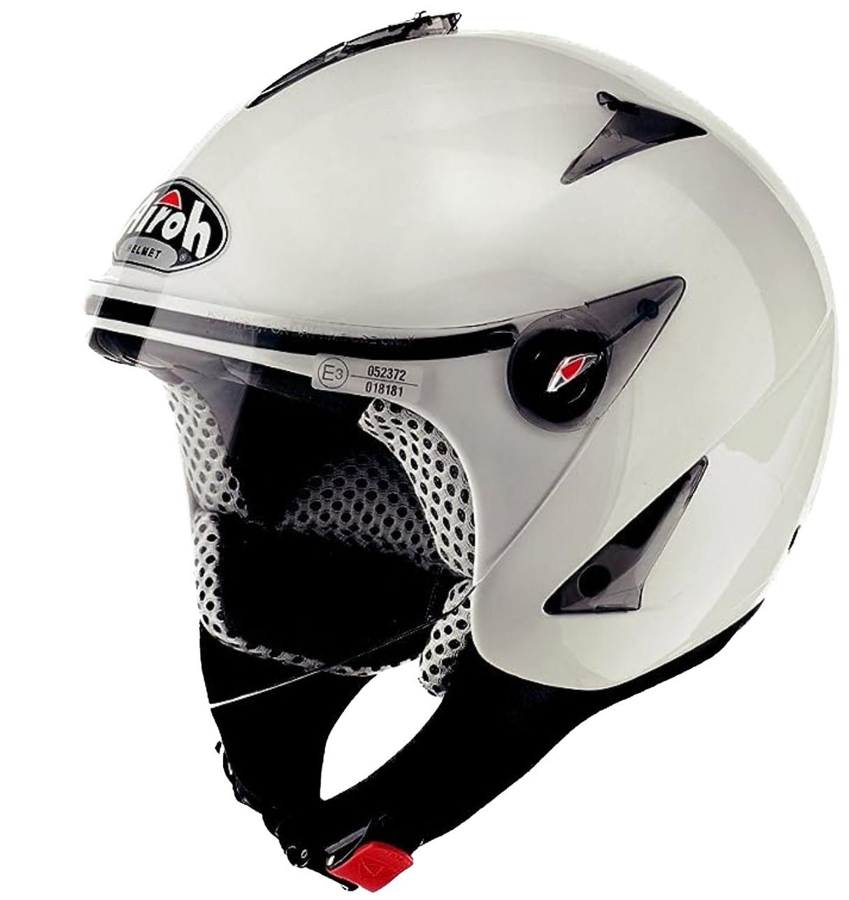 Airoh JT, Casco Jet - BIANCO LUCIDO