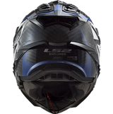 LS2 MX701 Explorer C, Casco Adventure - BLUE WHITE RED