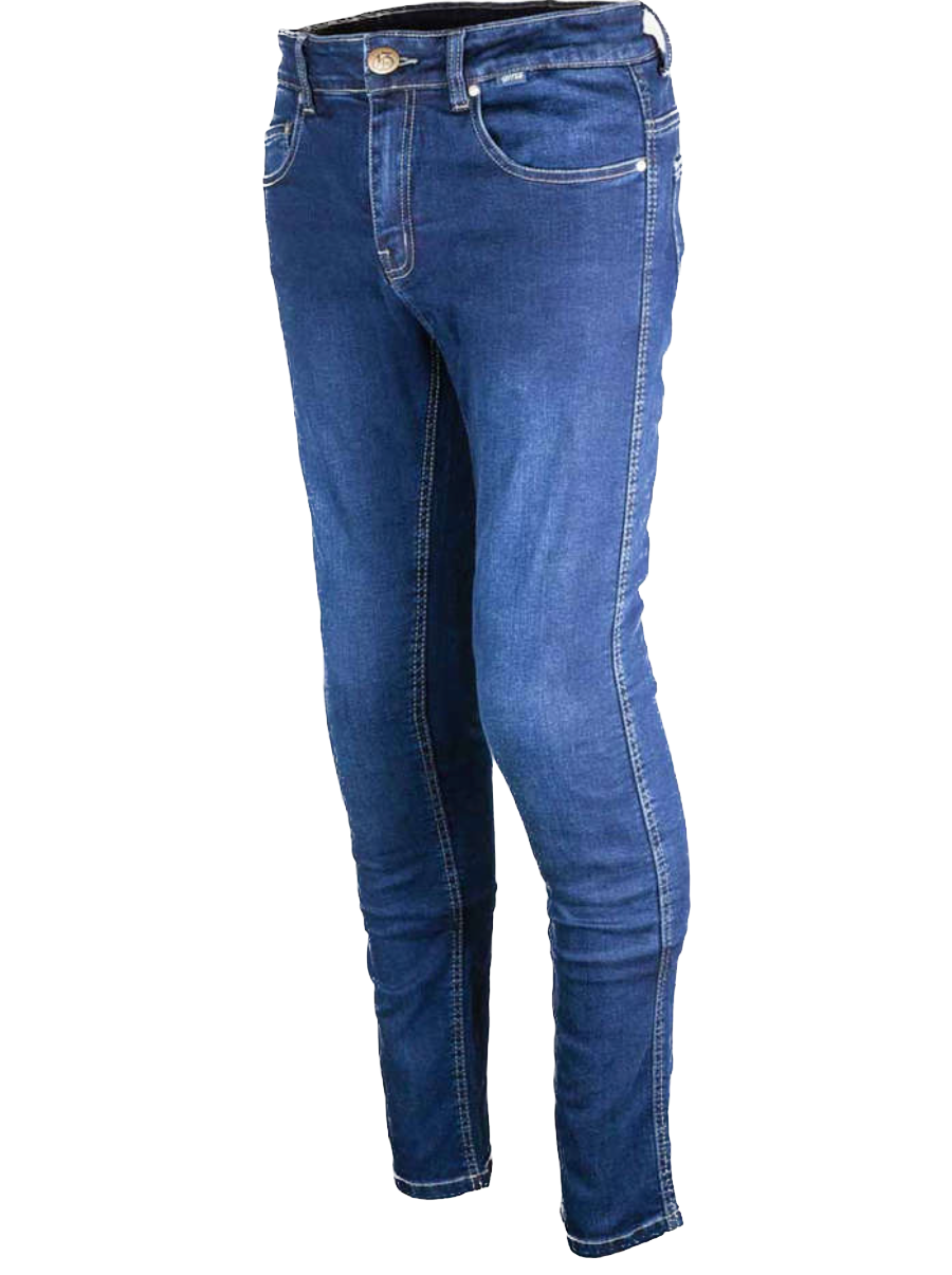 Gms Rattle Man,Jeans da moto omologato - BLU SCURO