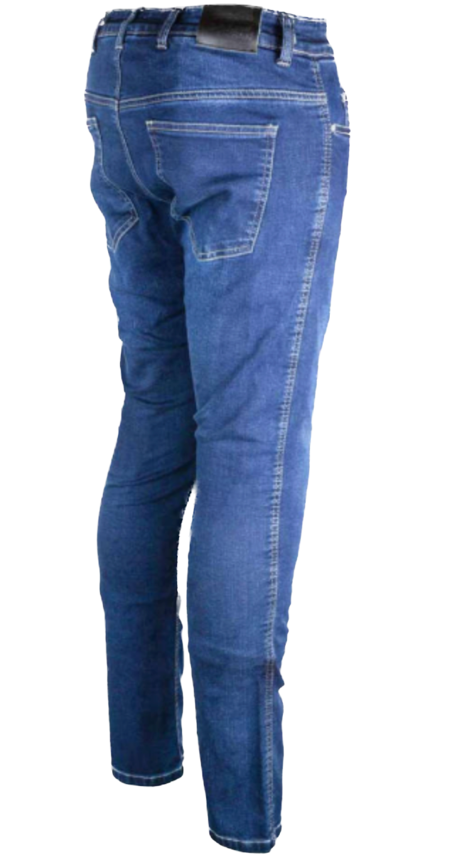 Gms Rattle Man,Jeans da moto omologato - BLU SCURO