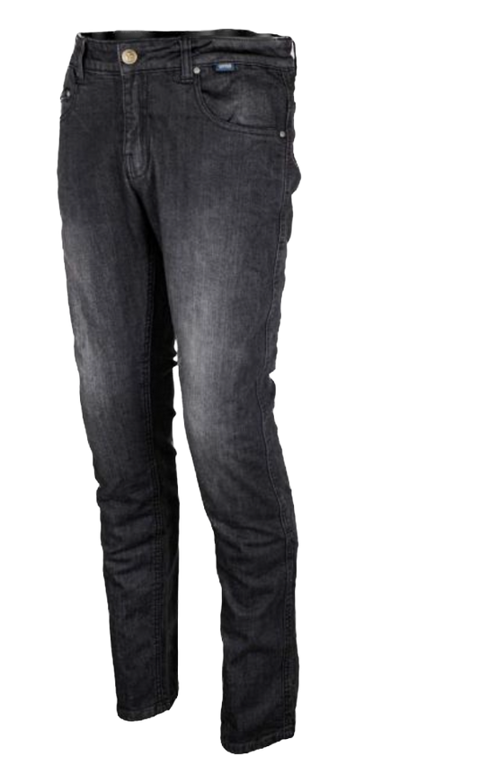 Gms Rattle Man,Jeans da moto omologato - NERO GRIGIO